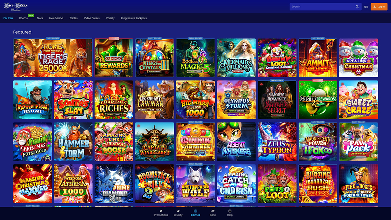 Rich Reels Casino — Homepage