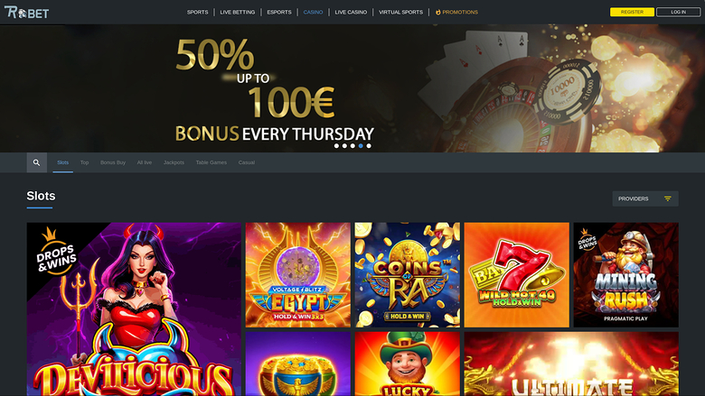 Robet247 Casino — Homepage
