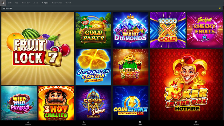 Robet247 Casino — Jackpot games