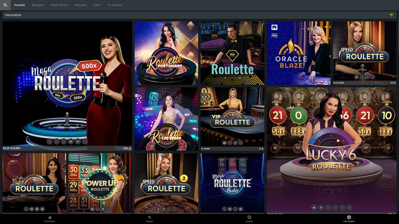 Robet247 Casino — Live dealer lobby