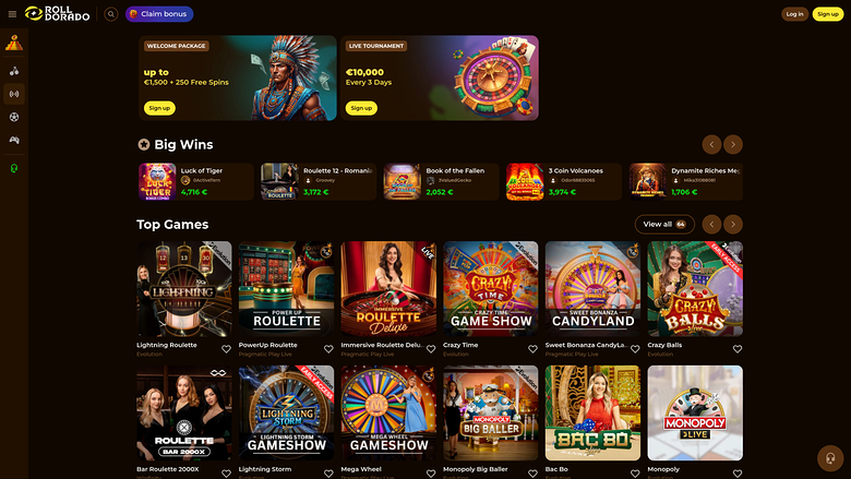 Roll Dorado Casino — Rolldoradolivedealer