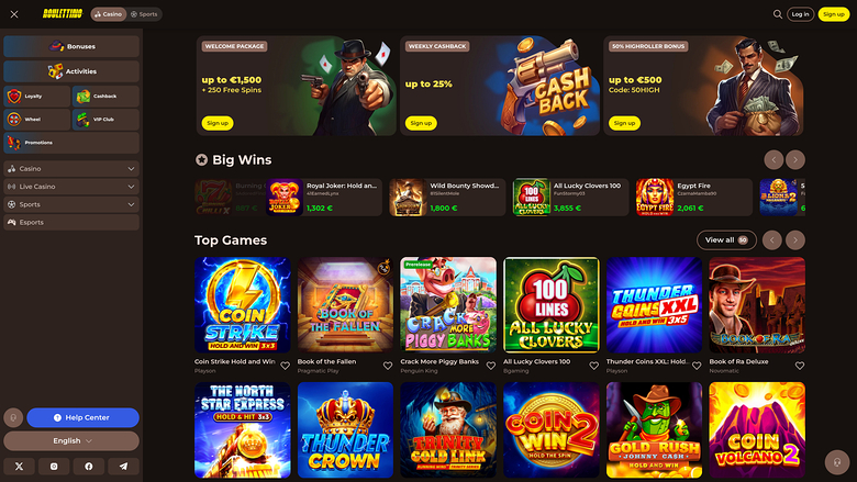 Roulettino Casino — Homepage