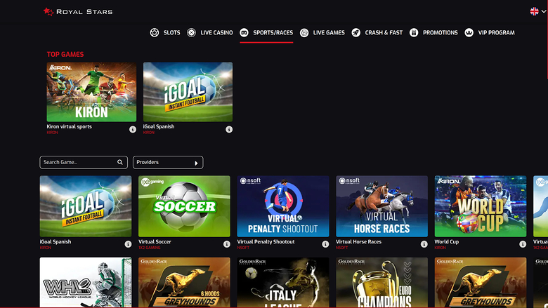 Royal Stars Casino — Sportsbook