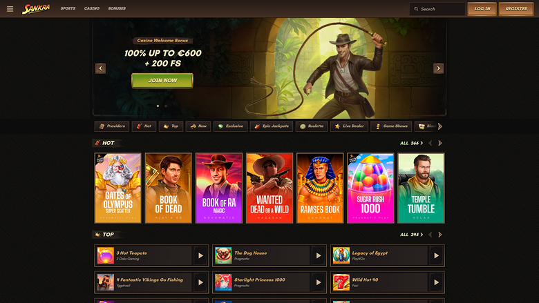 Sankra Casino — Hp