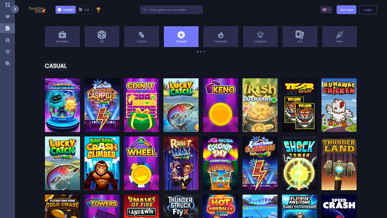 Scorching Slots Casino — Games lobby