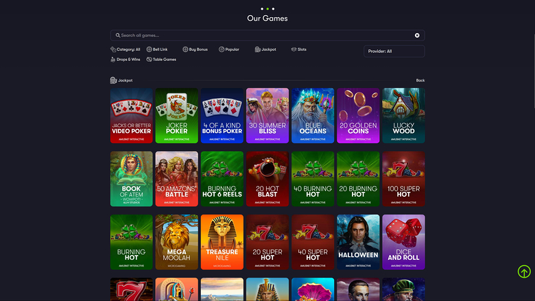 Shangri La Live Casino — Jackpot games