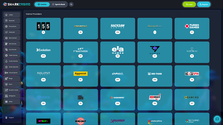 Shark Casino — Developers
