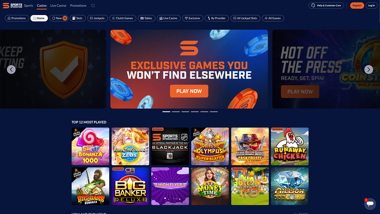 SIA Casino — Homepage