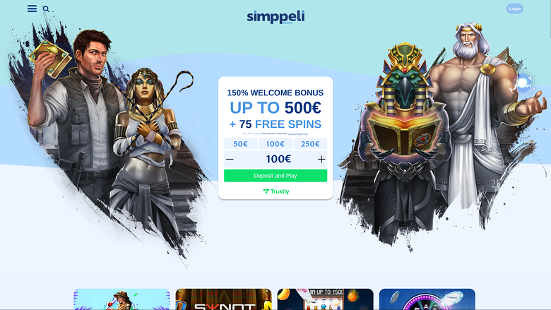 Simppeli Casino — Homepage