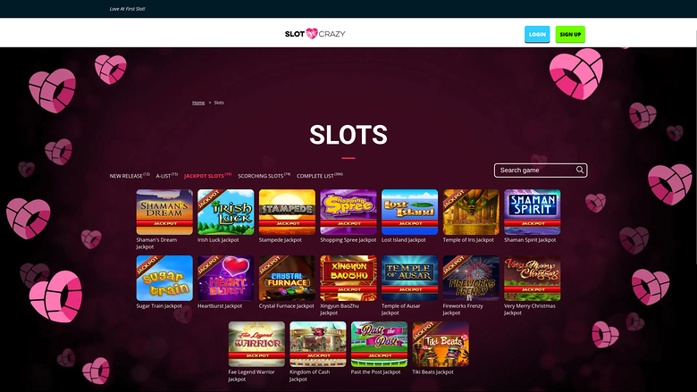 Slot Crazy Casino — Jackpot games