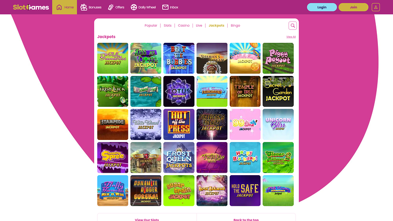 Slot Games Casino — Jackpot games