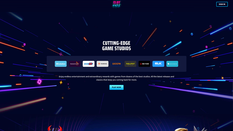 Slot Hype Casino — Games by studio
