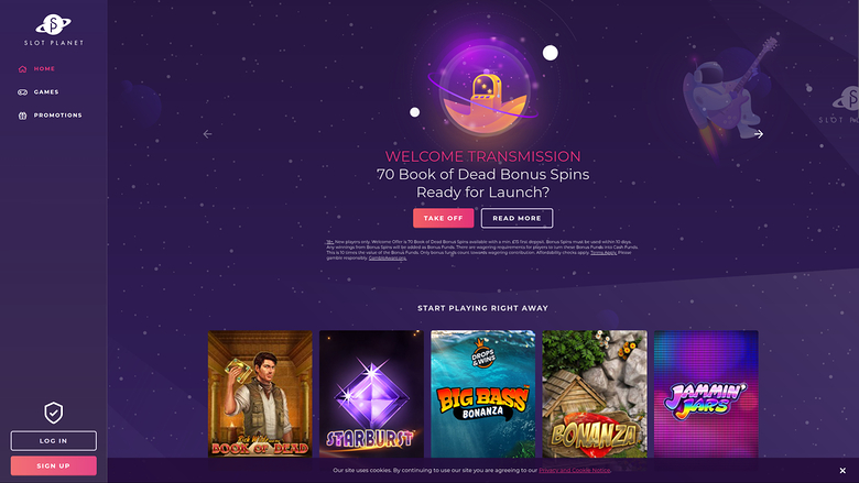 Slot Planet Casino — Homepage