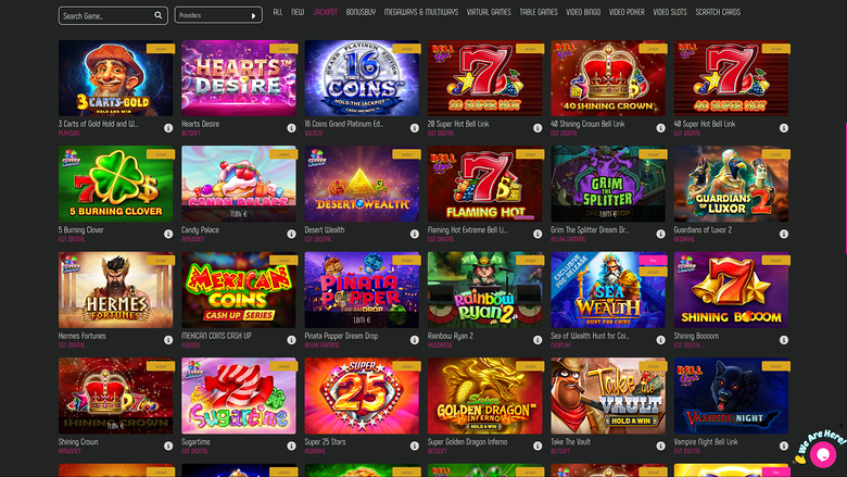 Slotilda World Casino — Jackpot games