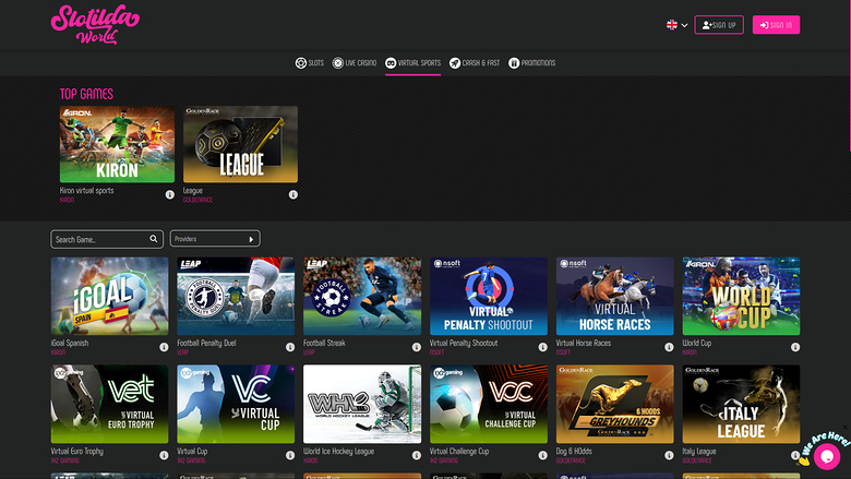 Slotilda World Casino — Sportsbook