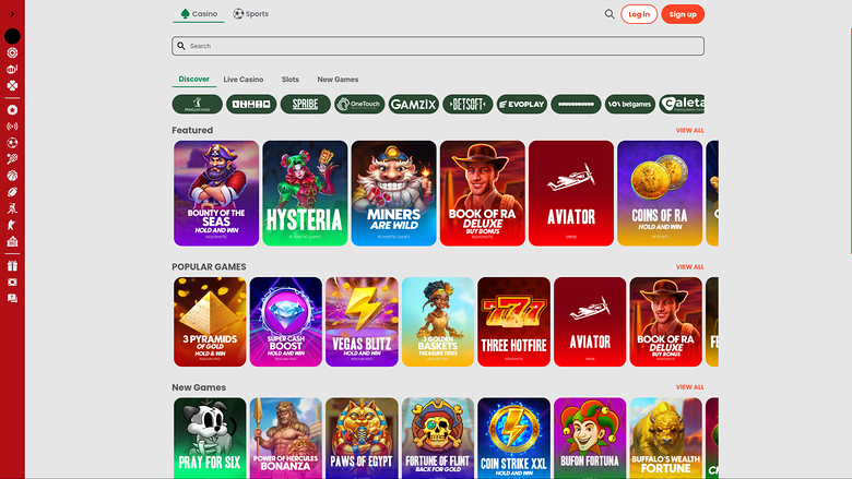 Slotit Casino — Games lobby