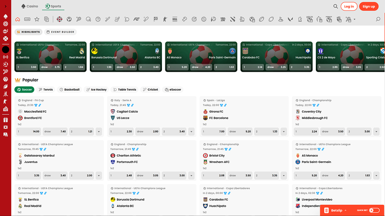 Slotit Casino — Sportsbook
