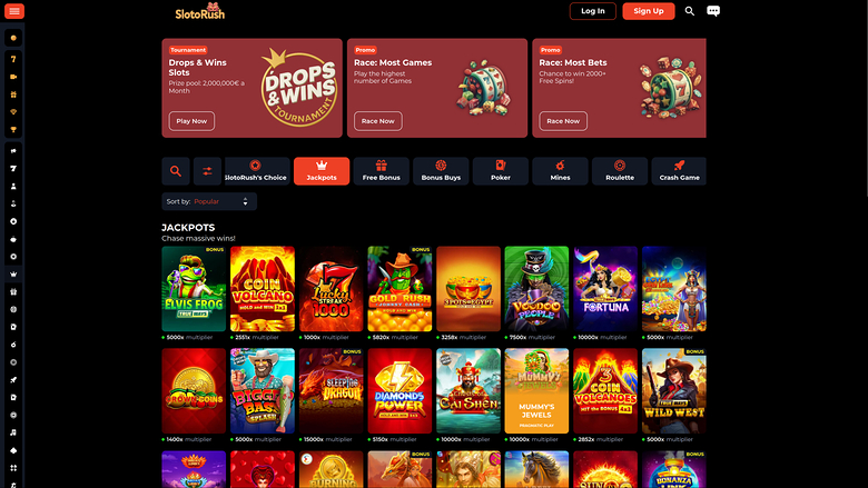 SlotoRush — Jackpot games