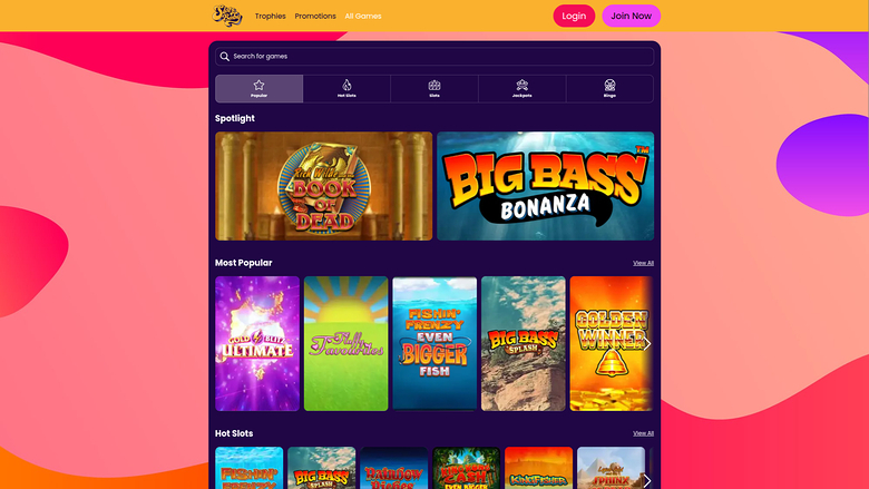 Slots Baby Casino — Games lobby