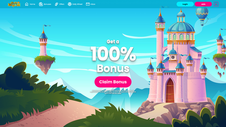 Slots Kingdom Casino — Homepage