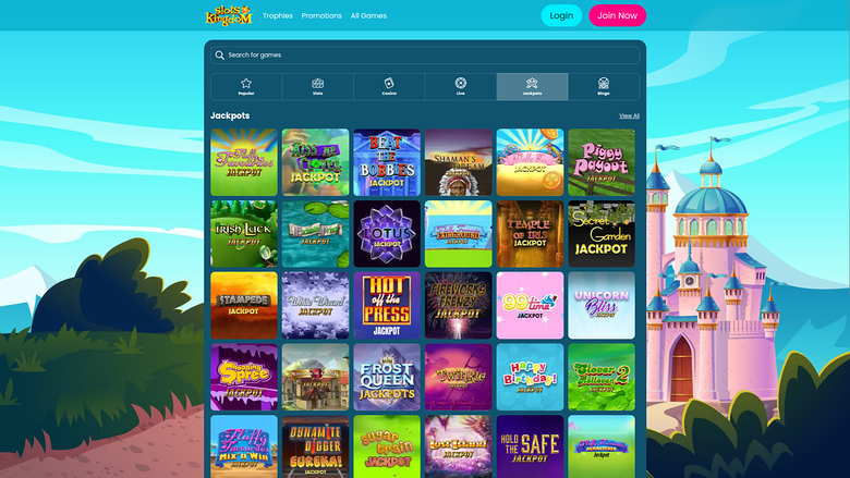 Slots Kingdom Casino — Jackpot games