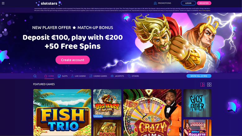 SlotStars — Homepage