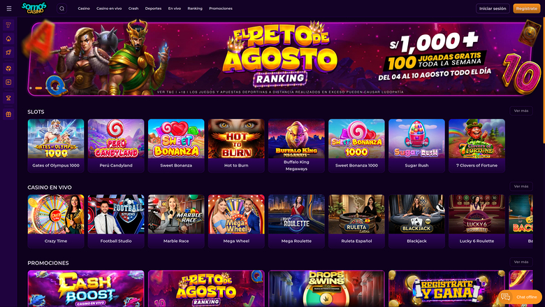 Somos Casino — Homepage