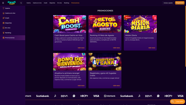 Somos Casino — Pomotions