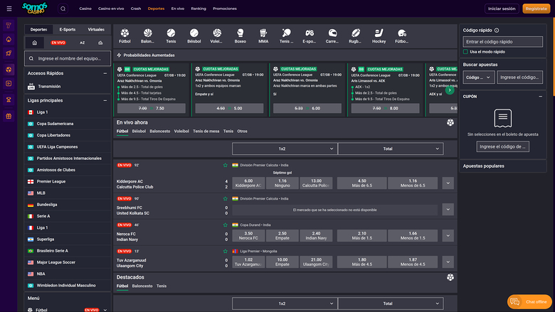 Somos Casino — Sportsbook