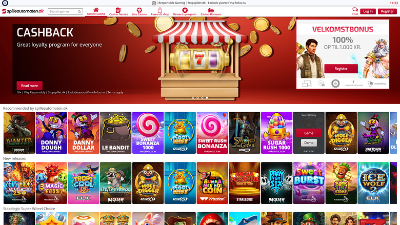 Spilleautomaten Casino — Homepage