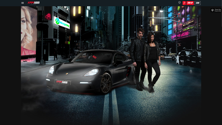 Spin Rider Casino — Homepage