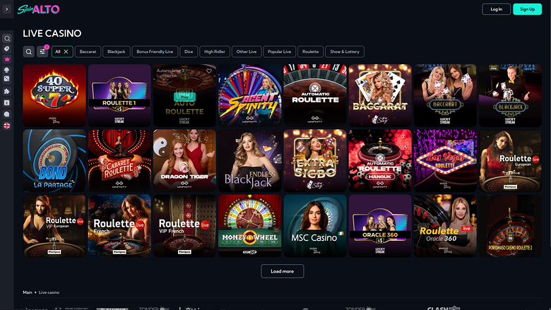 Spinalto Casino — Livedealer