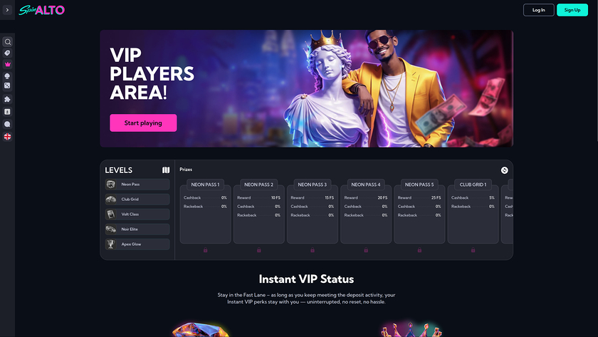 Spinalto Casino — VIP section