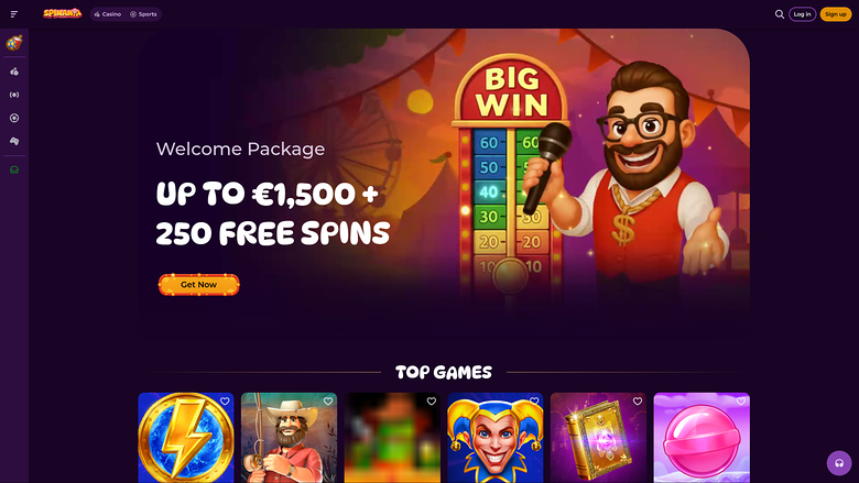 Spinania Casino — Hp