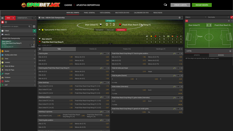 SpinBet — Sportsbook