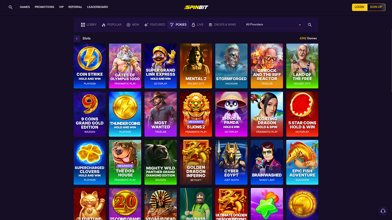SpinBit Casino — Spin bit pokies