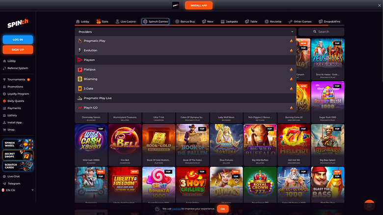 Spinch — Games by studio