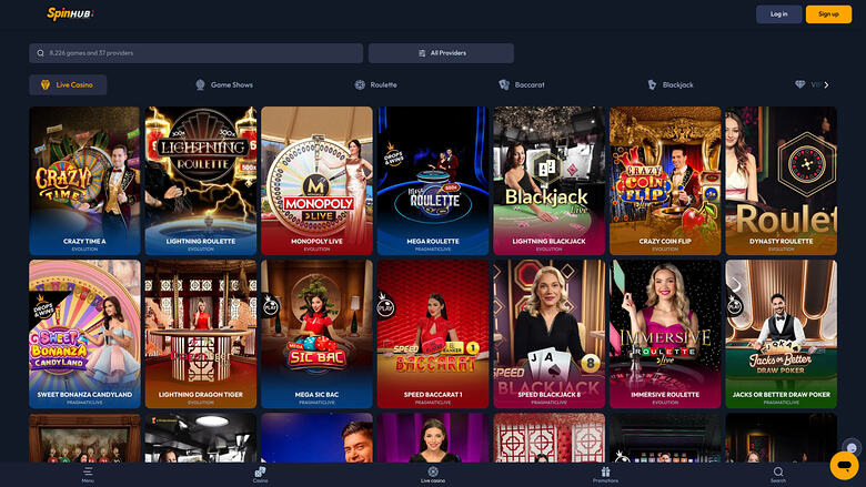 Spinhub Casino — Livedealer