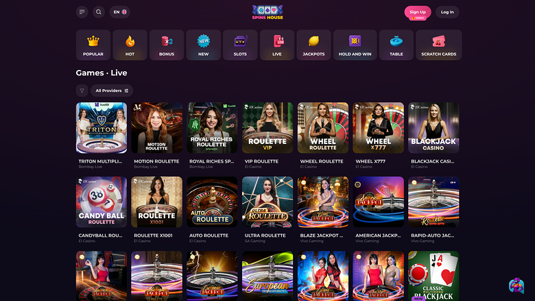 Spins House Casino — Spinshouselivedealer