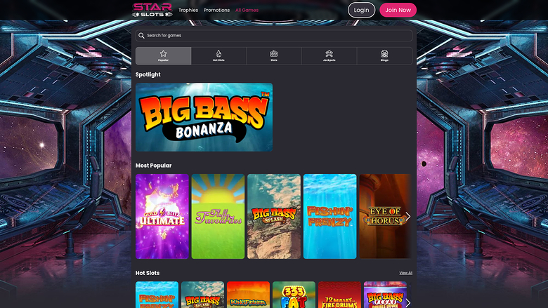 Star Slots — Games lobby