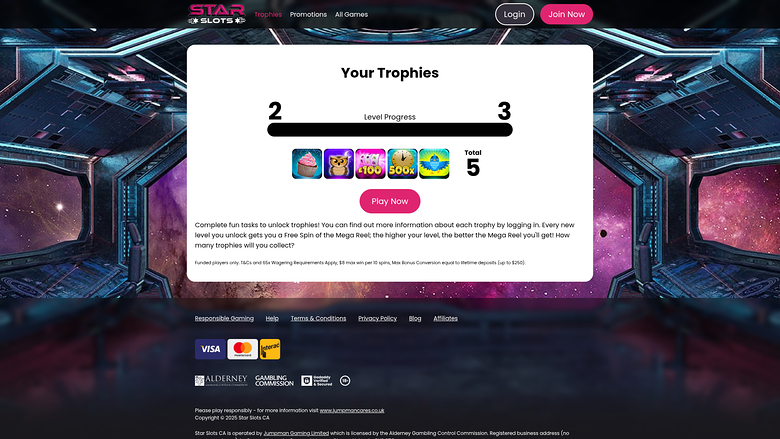 Star Slots — Trophies
