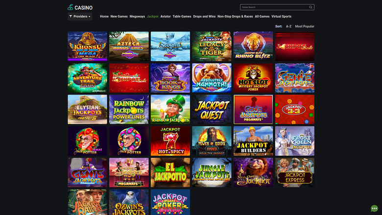 Sultanbet Casino — Jackpot games
