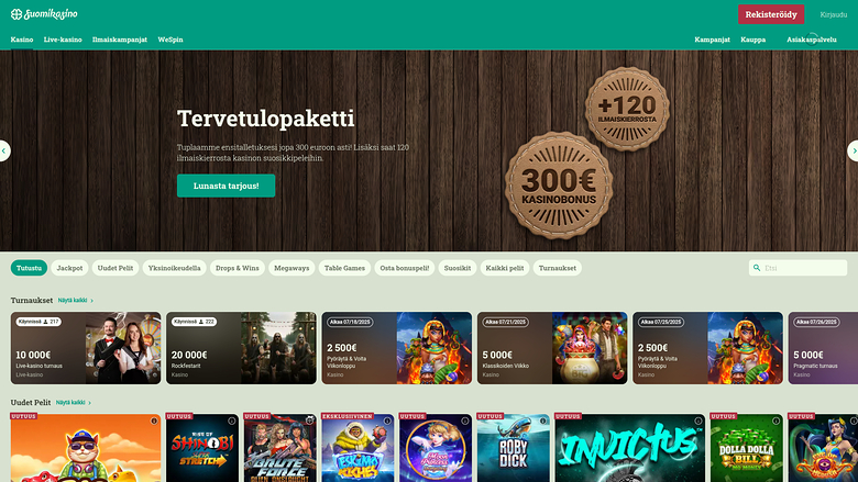 SuomiKasino — Homepage