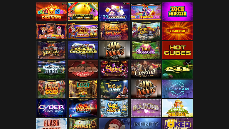 SuperGame Casino — Games lobby