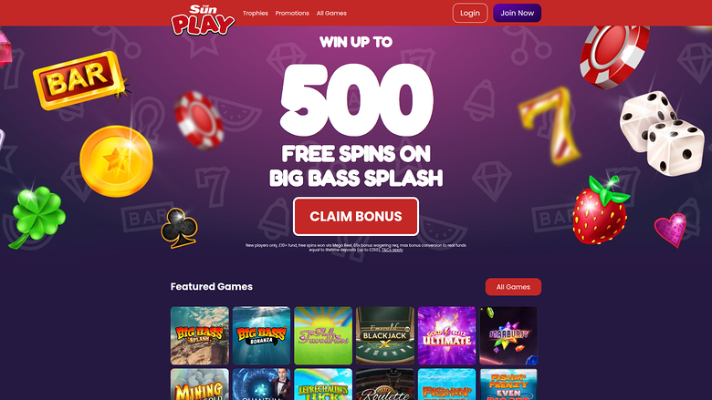 The Sun Play Casino — Homepage