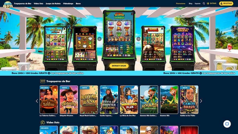 Todo Slots — Homepage