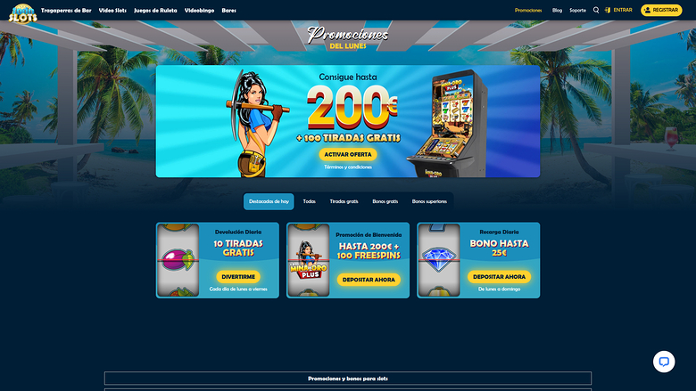Todo Slots — Promotions page