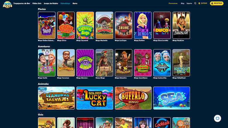Todo Slots — Video bingo