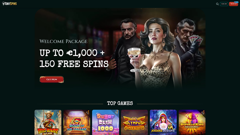 TonySpins Casino — Hp