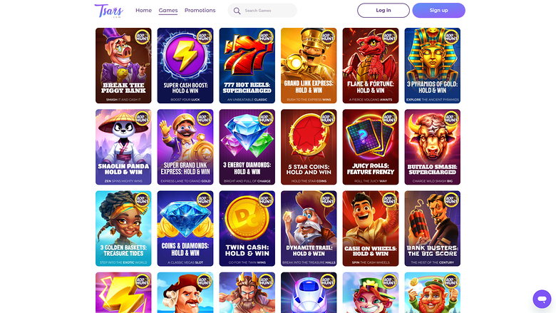 Tsars Casino — Jackpot games